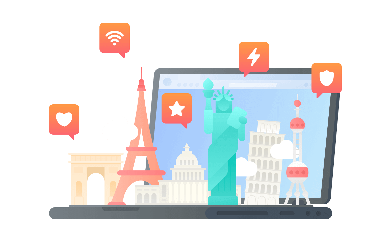 在米西太平洋群岛连接到中国vpn - 海龟VPN